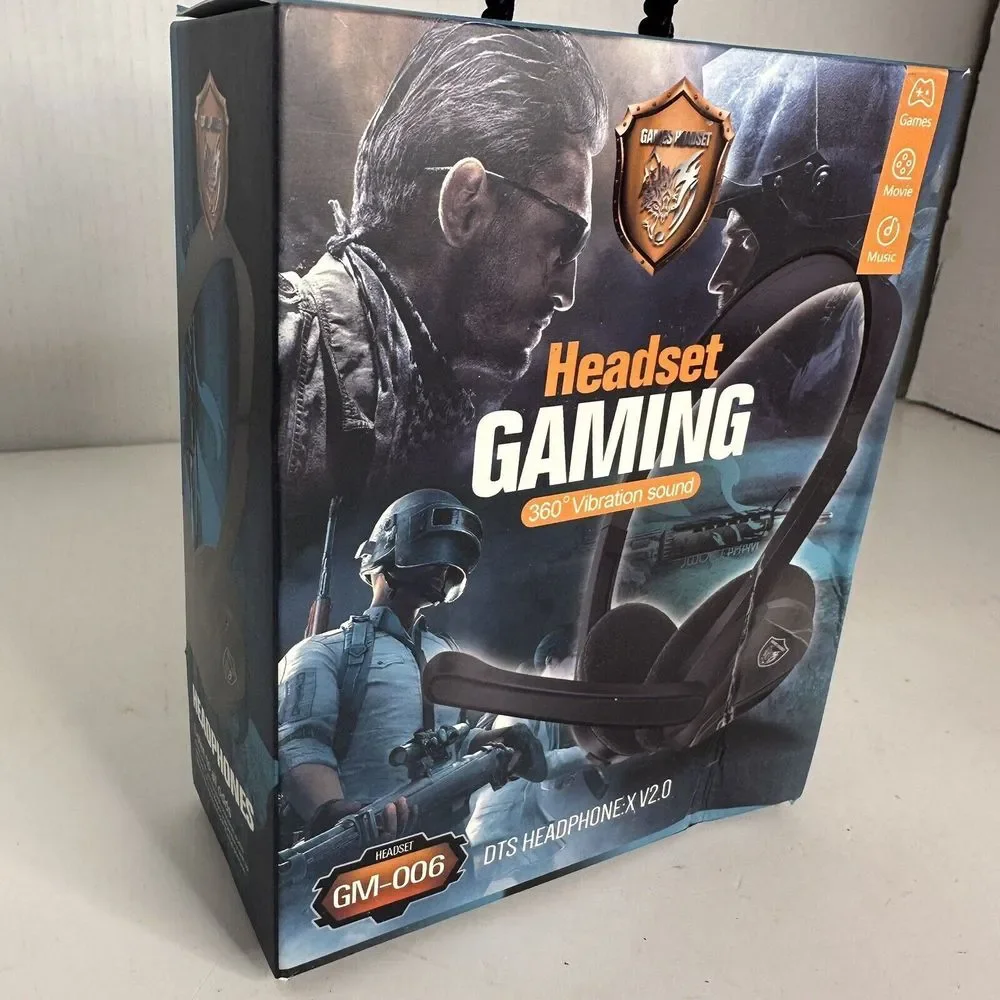 Gm-006 Gaming Headset Headphones‎ Lightweight